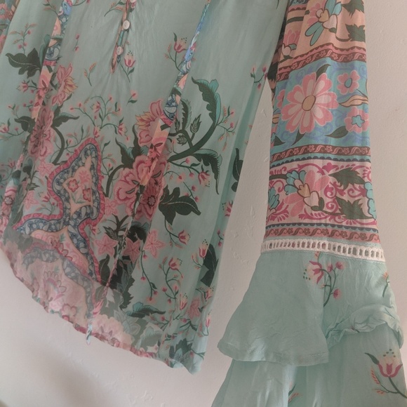 Spell & the Gypsy 1-of-a-Kind Lotus Blouse Sample - Picture 8 of 8